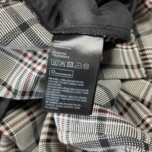 H&M | Wide Leg Plaid Trousers - Picture 13 of 16